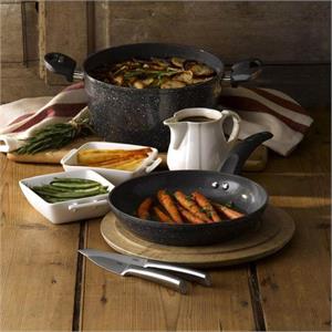 Tower Forged Aluminium Non-Stick Frying Pan: Graphite